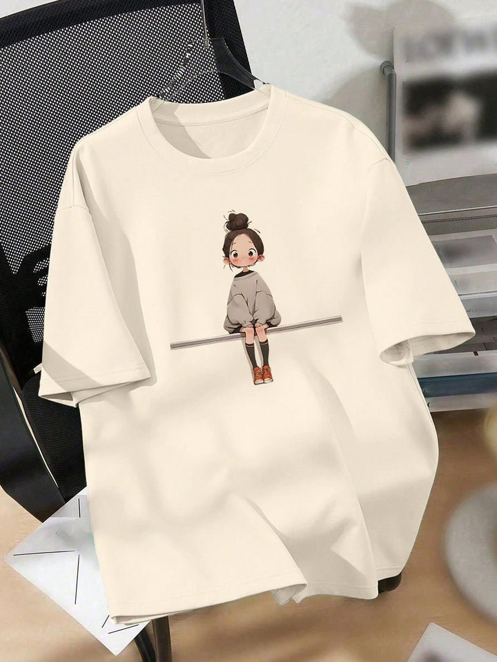 Tricou SHEIN, bej
