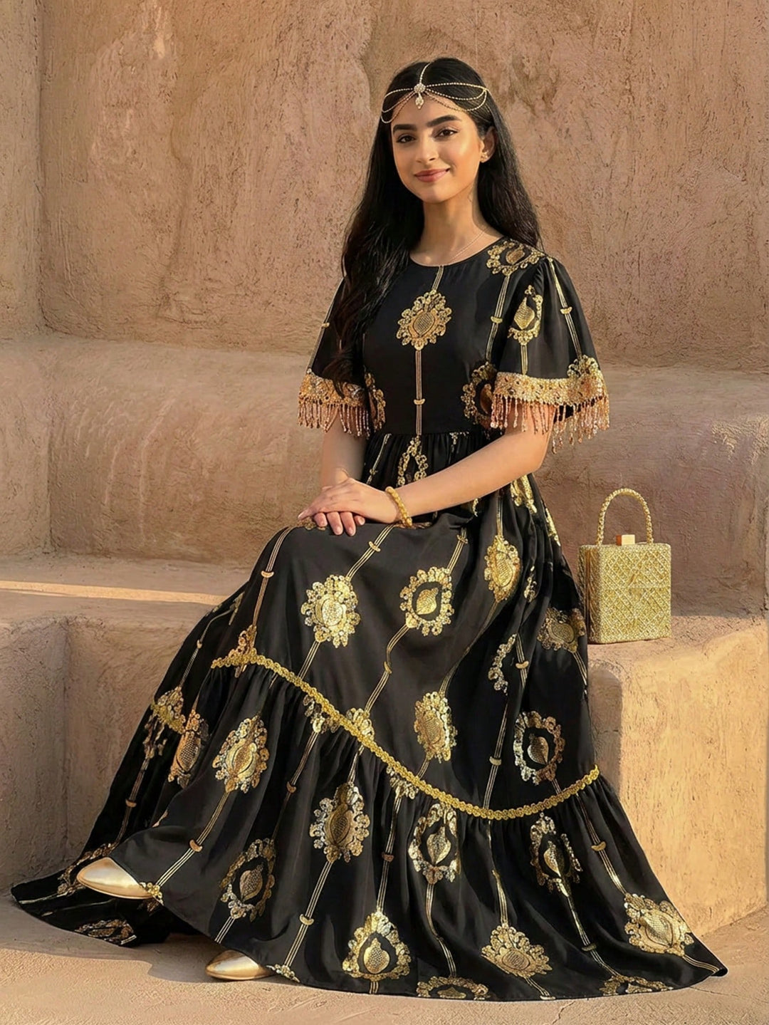 SHEIN ruha, fekete