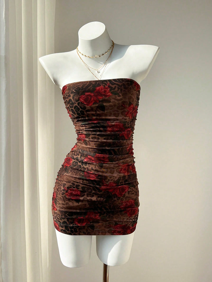Rochie scurtă SHEIN, mix culori