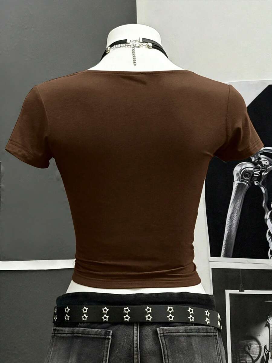Tricou SHEIN, maro