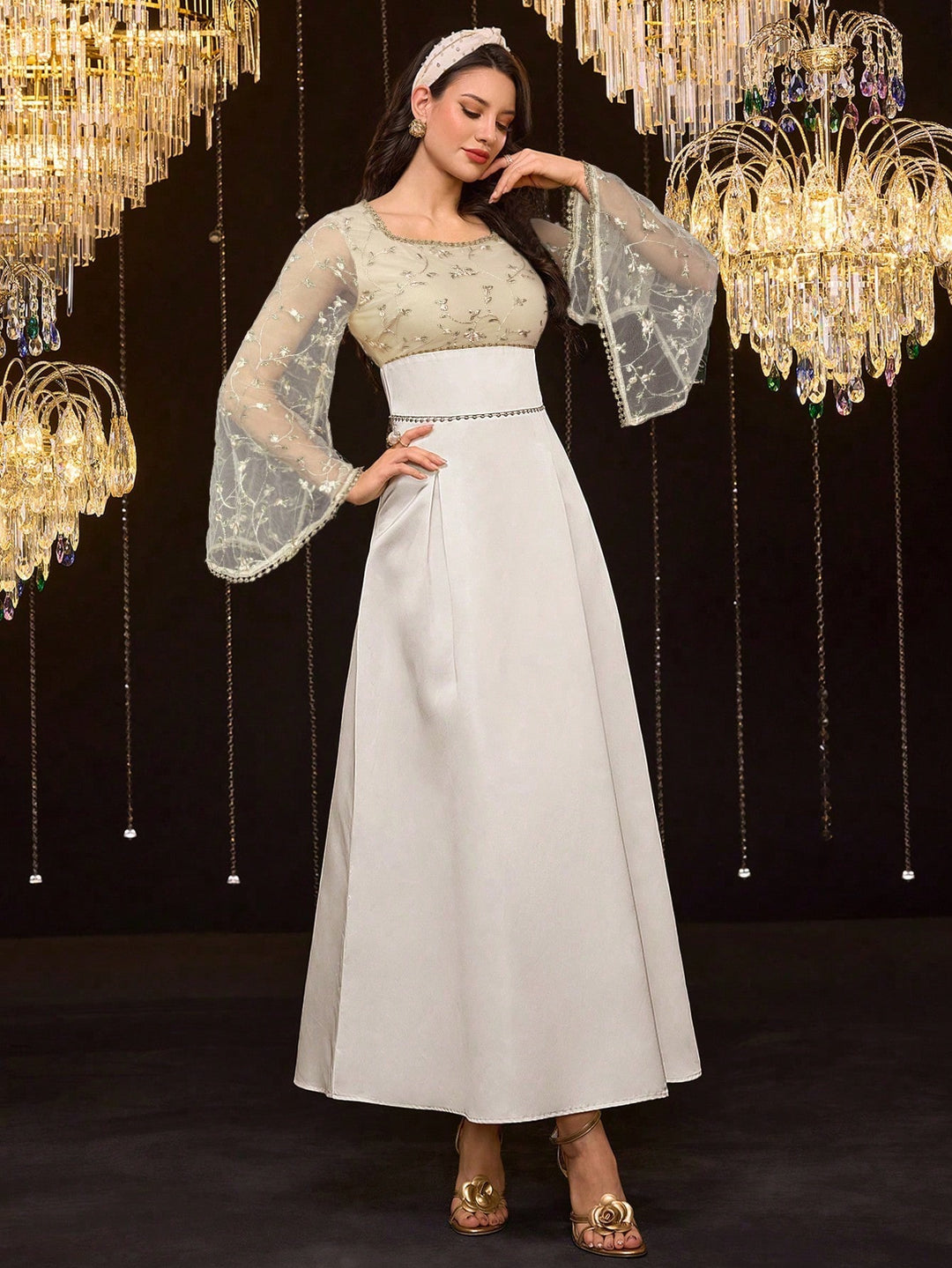 Rochie SHEIN, bej
