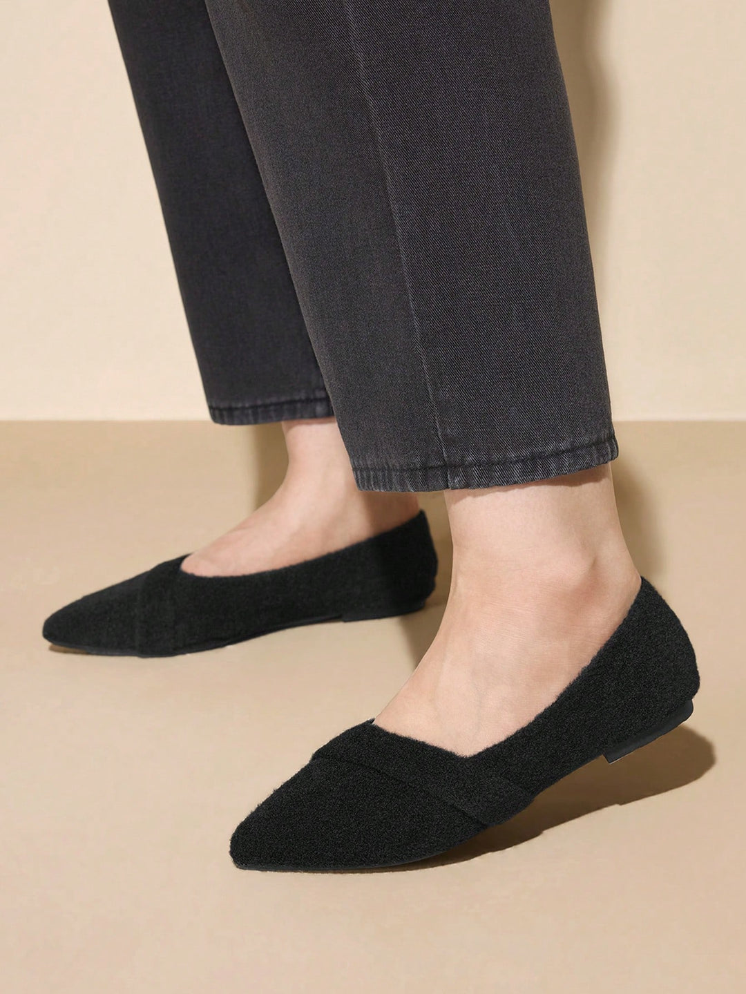 Balerini SHEIN, negru