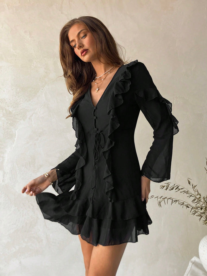 Rochie mini SHEIN, negru