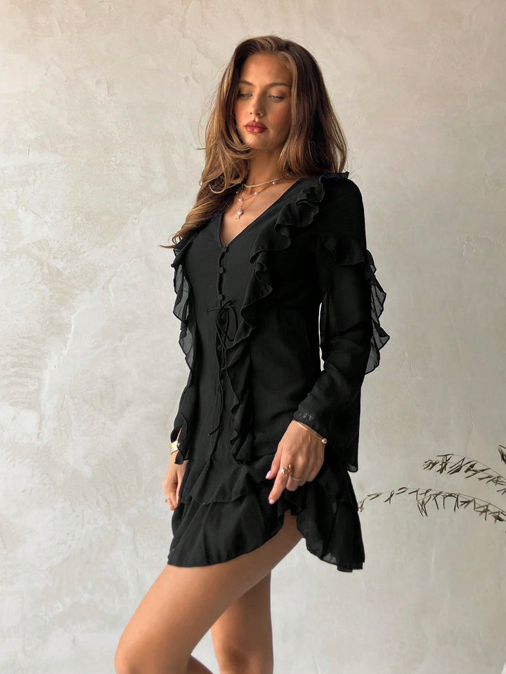 Rochie mini SHEIN, negru