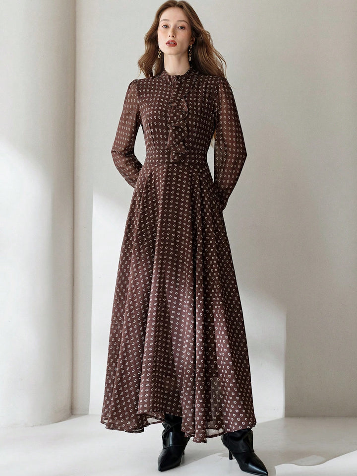 Rochie maxi SHEIN, mix culori
