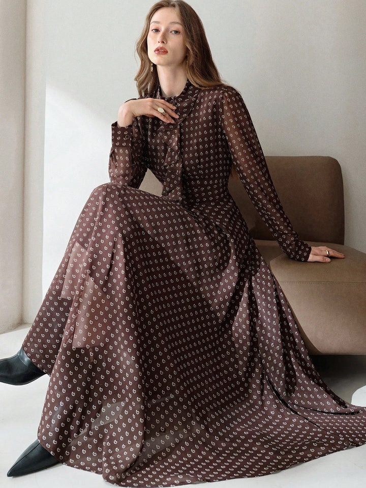 Rochie maxi SHEIN, mix culori