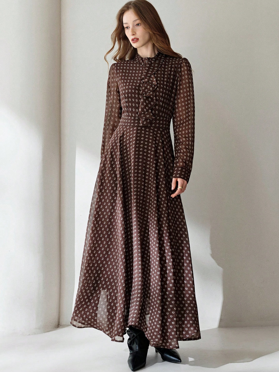 Rochie maxi SHEIN, mix culori