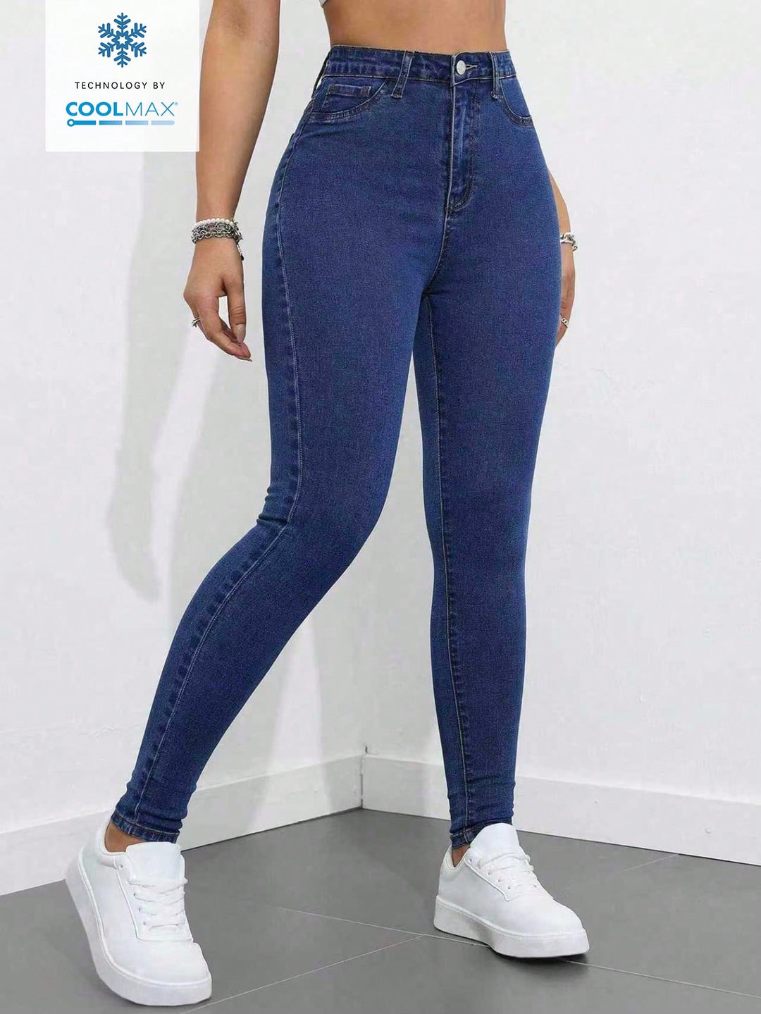 Jeans SHEIN, albastru