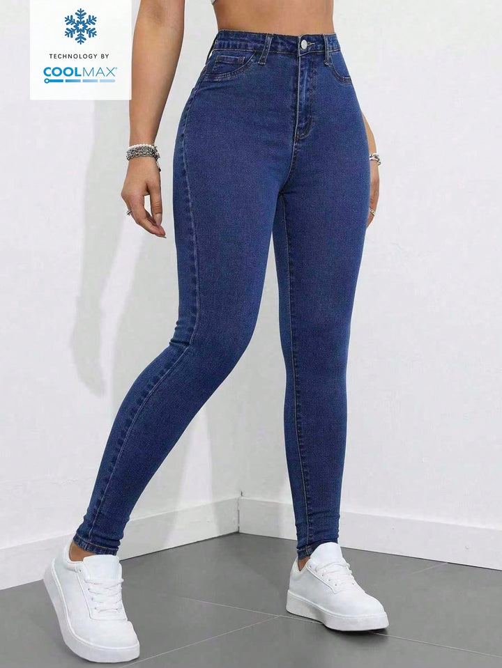 Jeans SHEIN, albastru