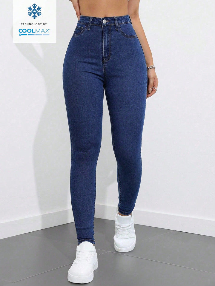 Jeans SHEIN, albastru