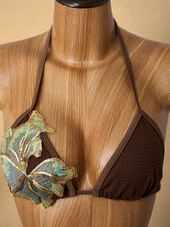 Set bikini SHEIN, maro