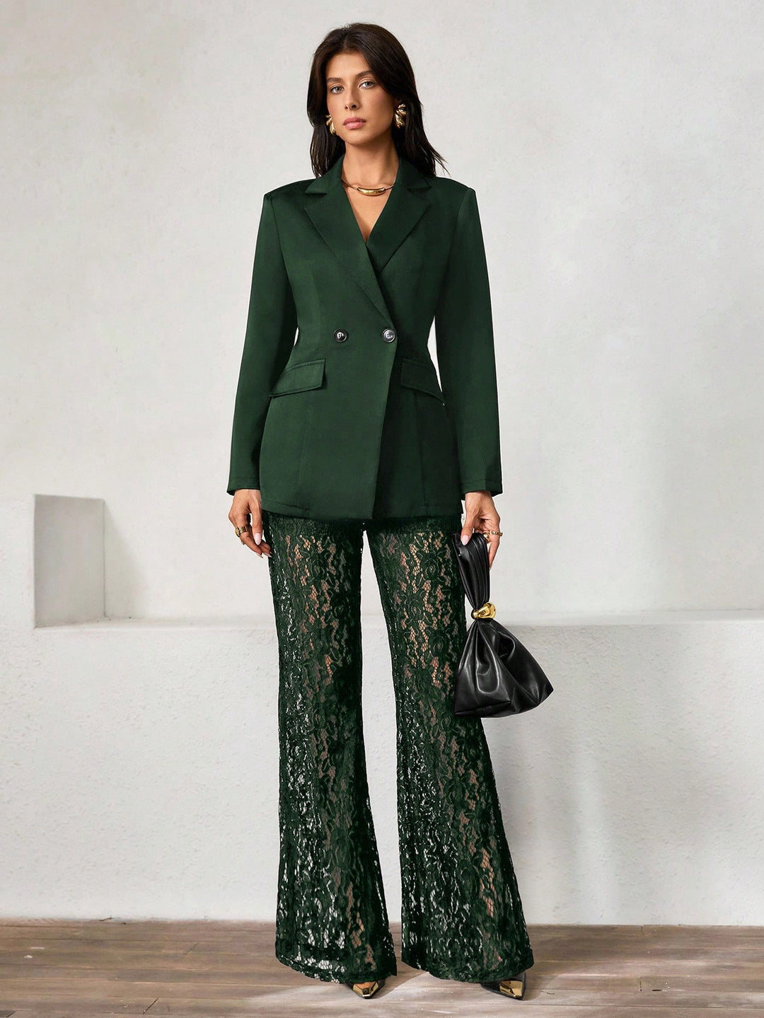 Costum SHEIN, verde