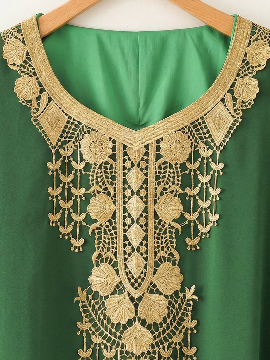 SHEIN maxi ruha, zöld