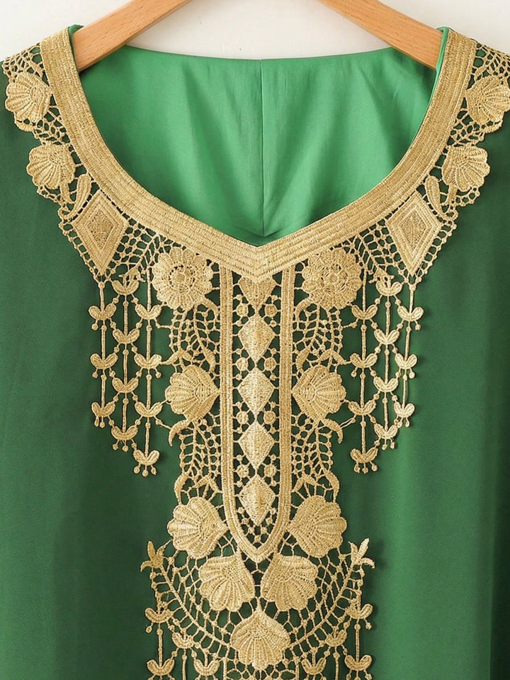 SHEIN maxi ruha, zöld