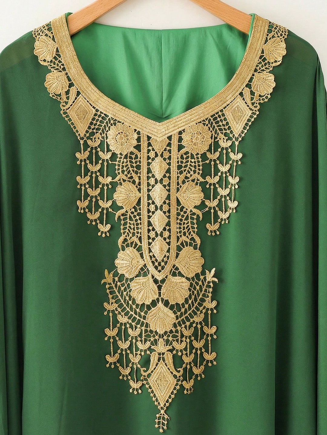SHEIN maxi ruha, zöld