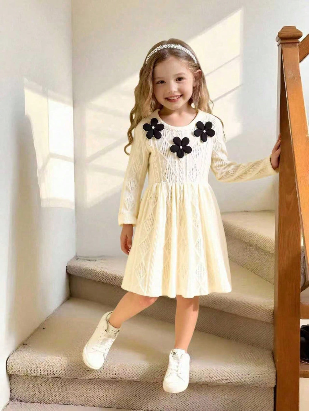 Rochie SHEIN, crem