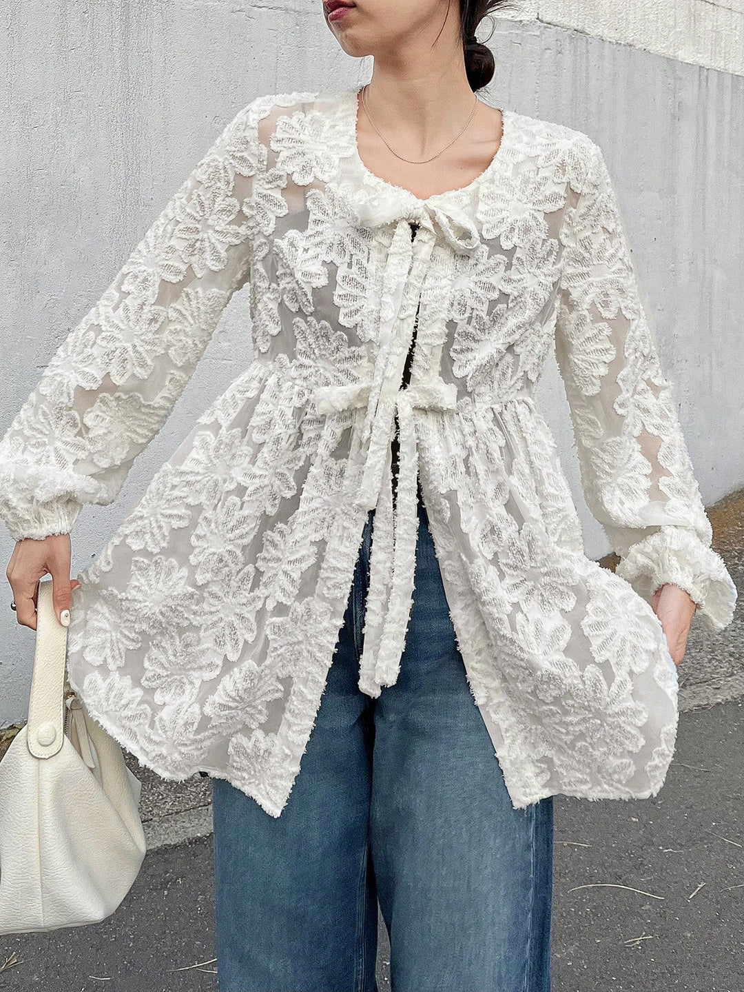 Top SHEIN, bej