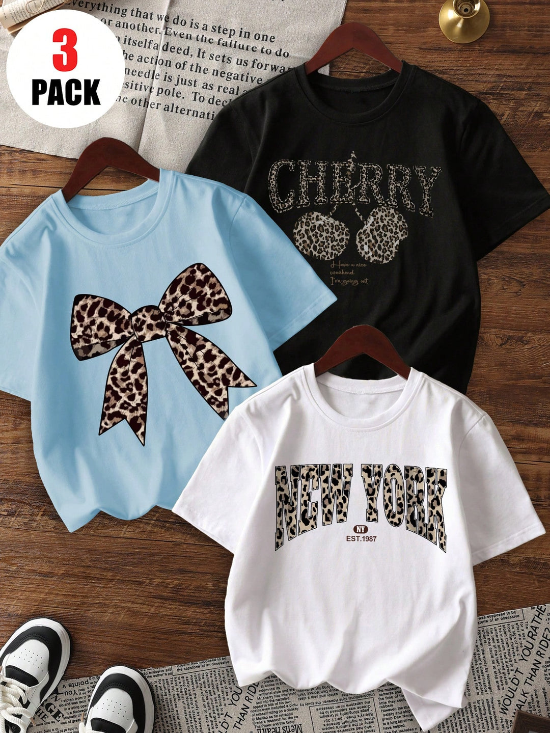 Set tricouri SHEIN, mix culori