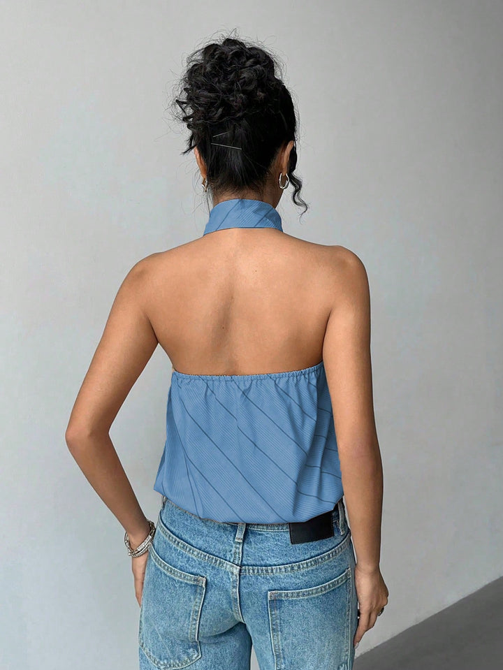Top SHEIN, albastru