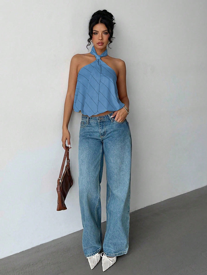 Top SHEIN, albastru