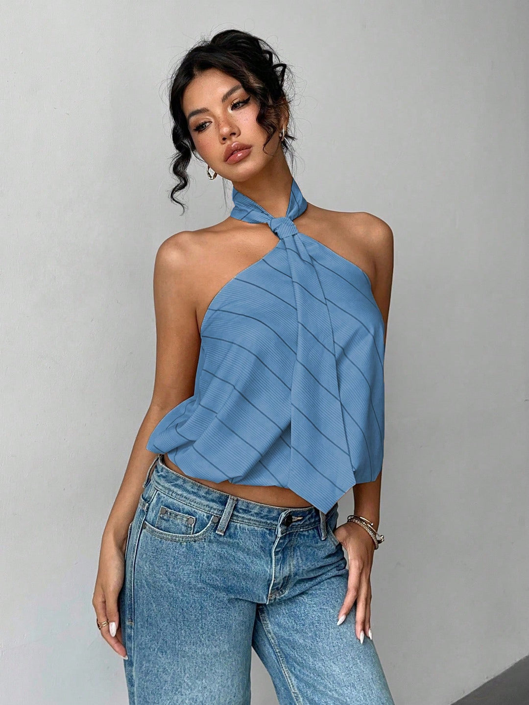 Top SHEIN, albastru