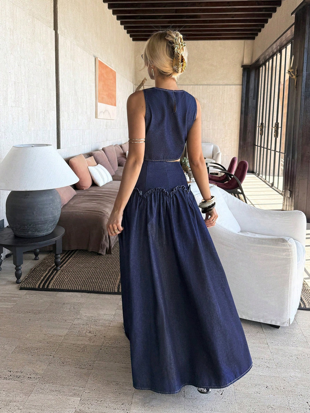 SHEIN overall, kék