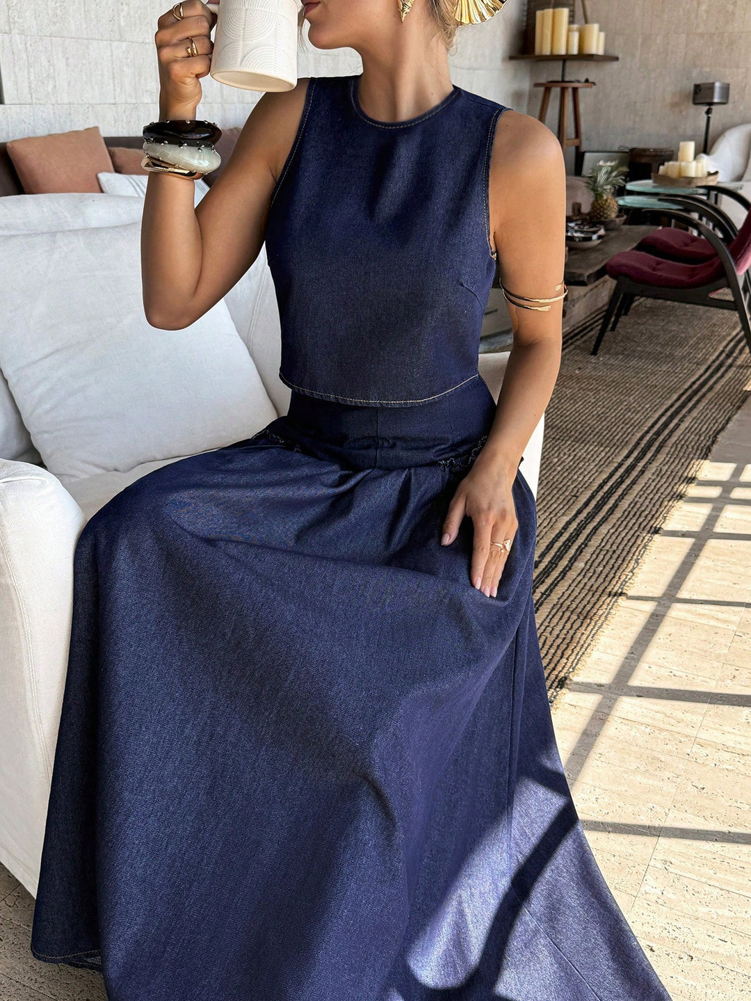 SHEIN overall, kék