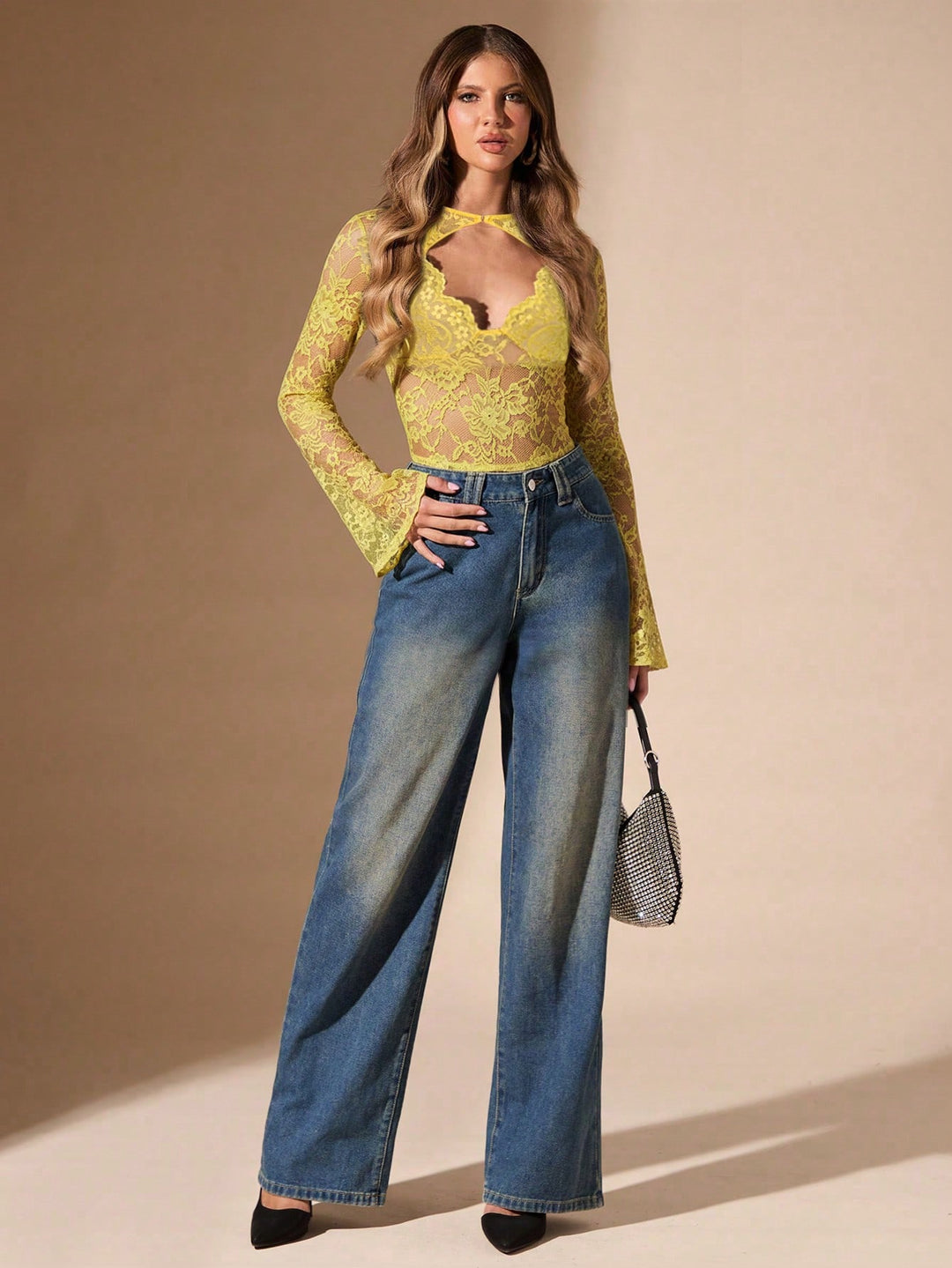 Body SHEIN, galben