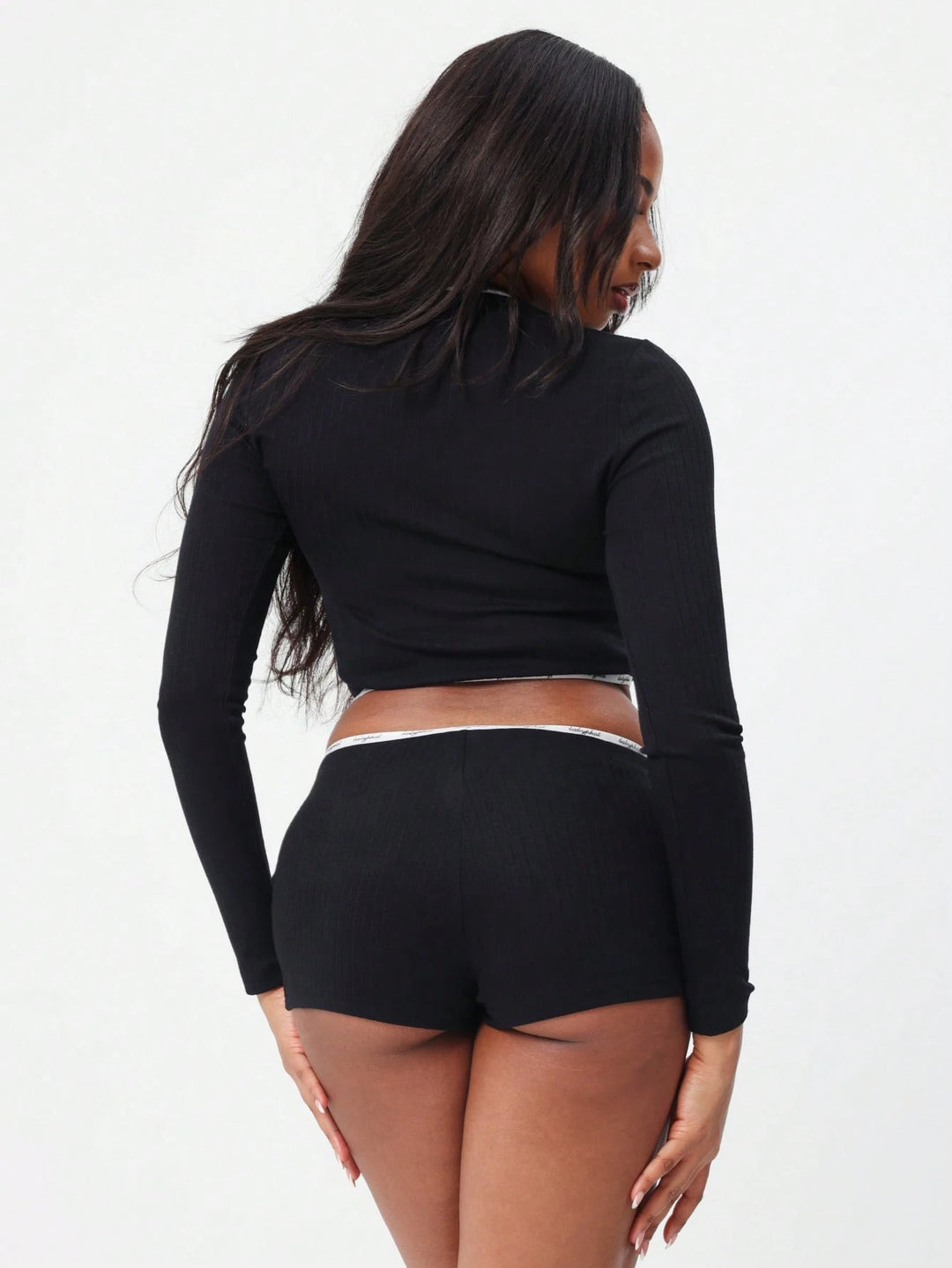 Bluză de pijama SHEIN, negru
