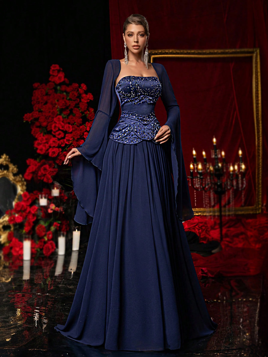 Rochie SHEIN, albastru