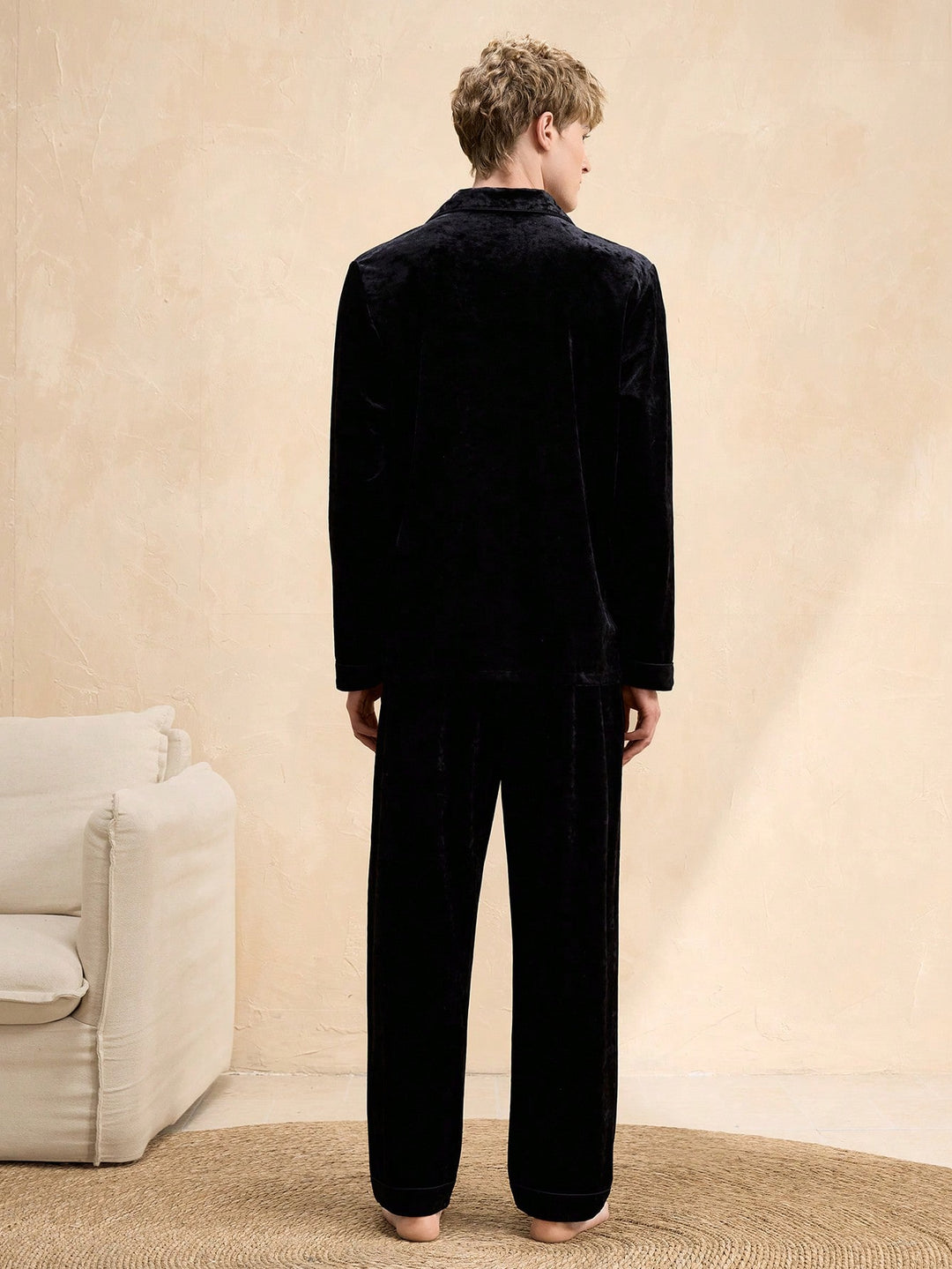 Compleu pijamale SHEIN, negru