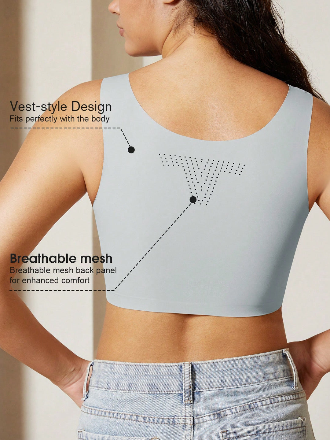 Top modelator SHEIN, albastru