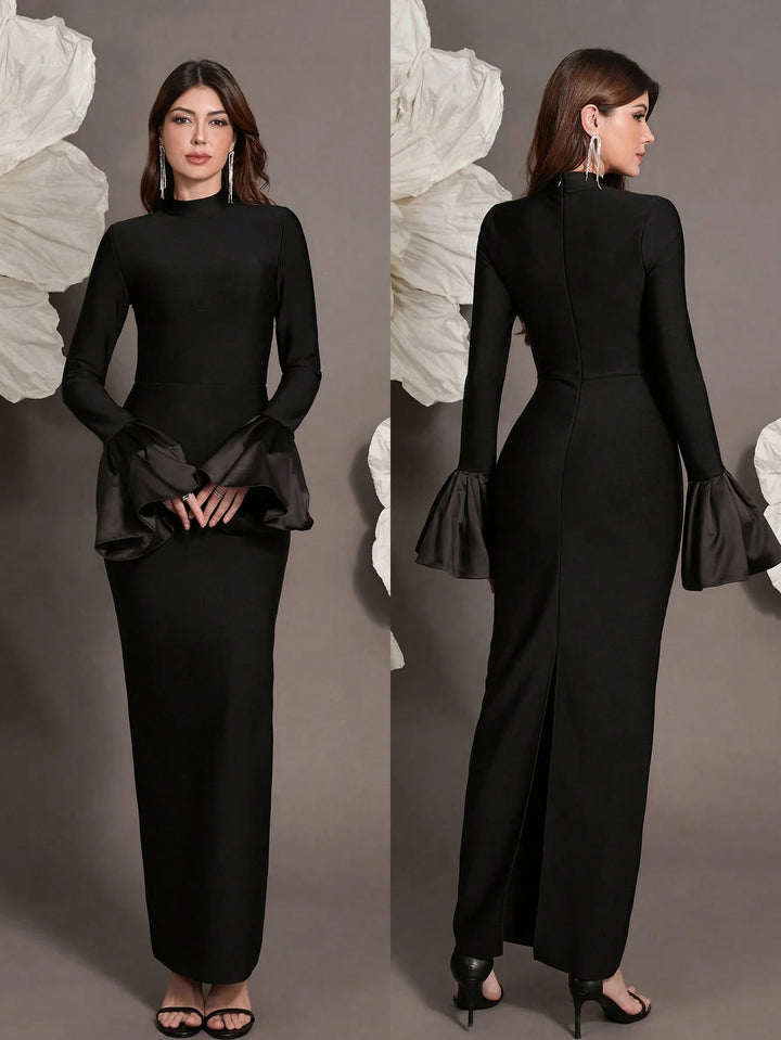 Rochie maxi SHEIN, negru
