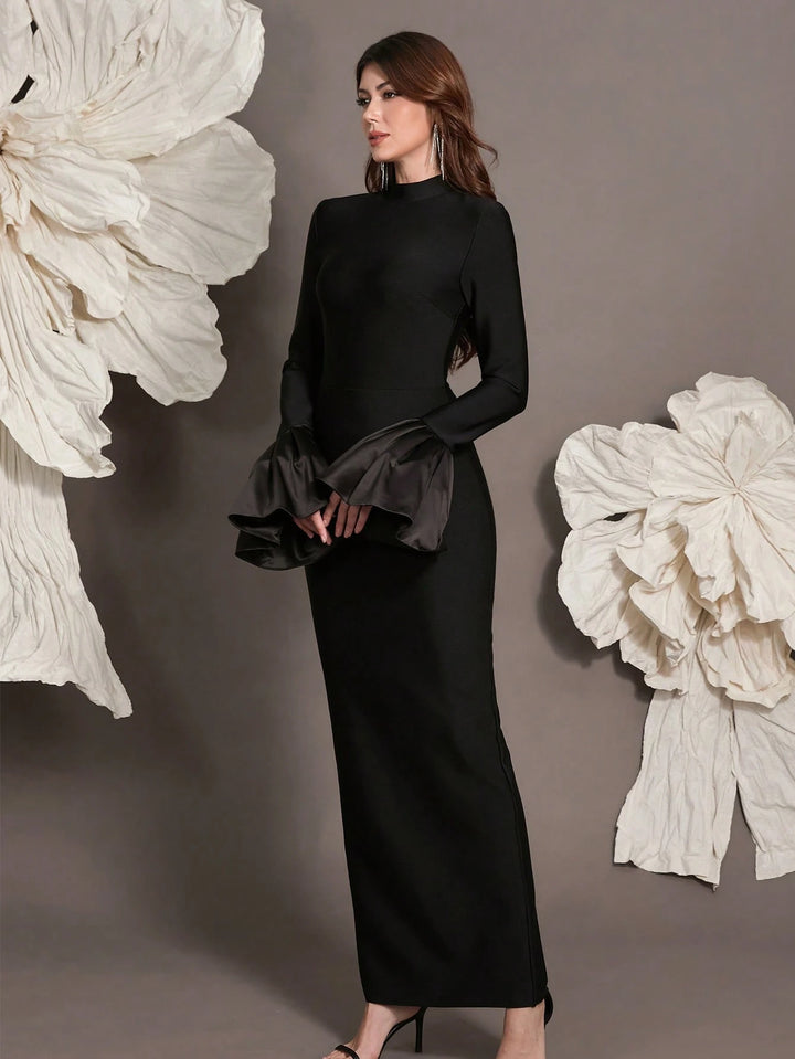 Rochie maxi SHEIN, negru