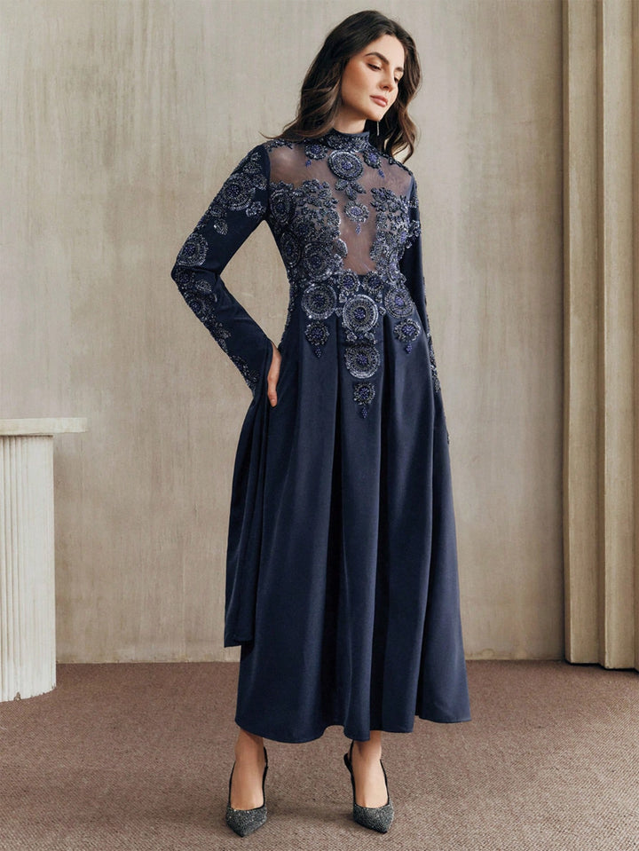 SHEIN Maxi ruha, kék
