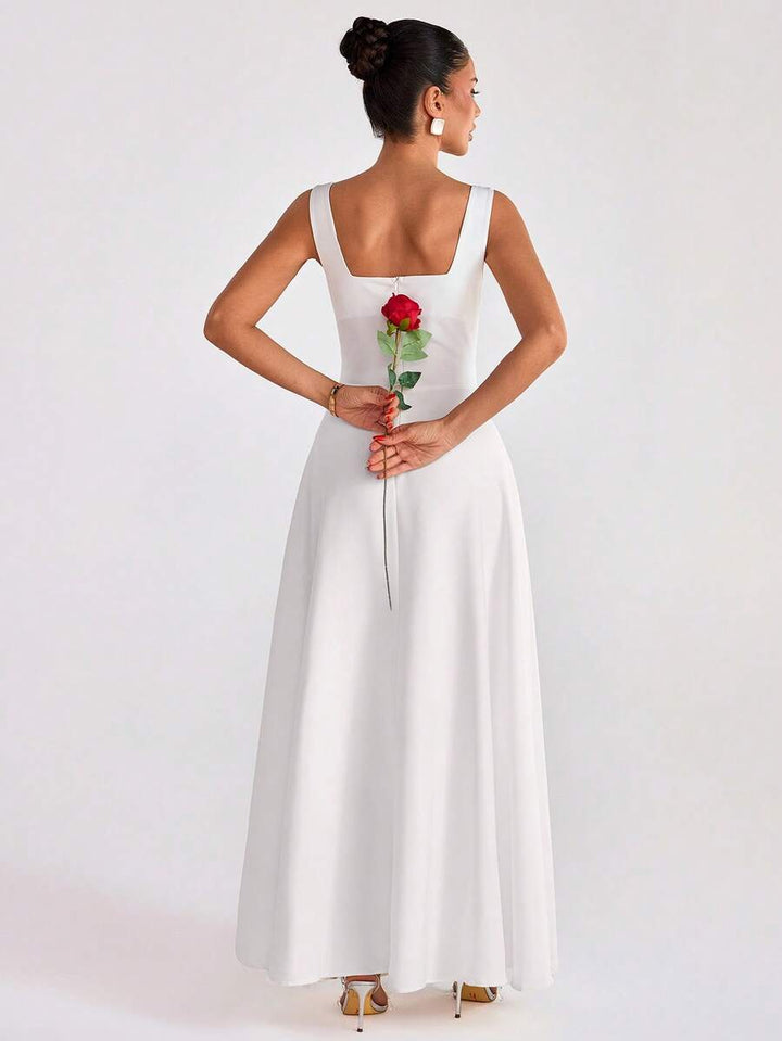 Rochie de ocazie SHEIN, alb