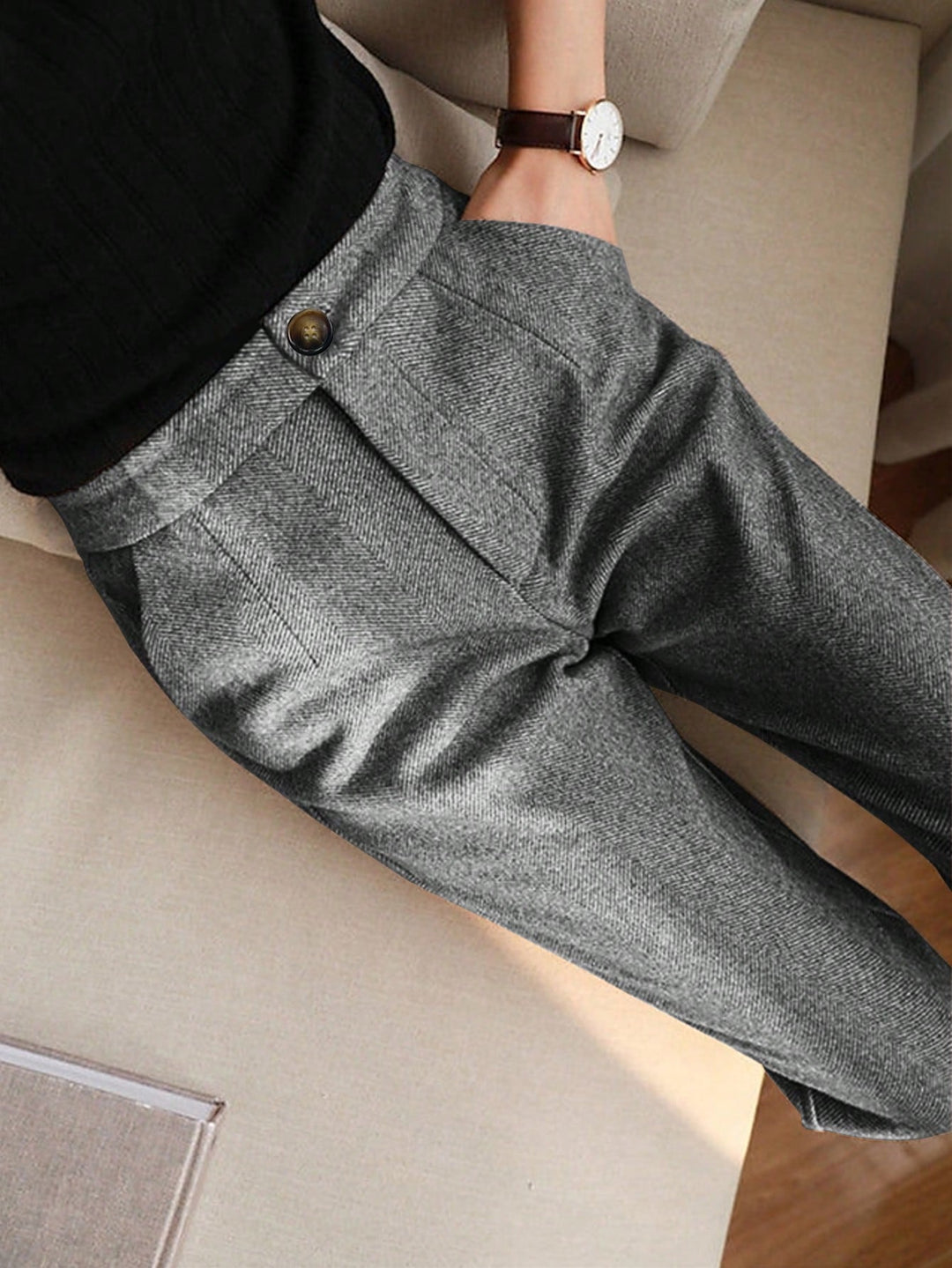 Pantaloni SHEIN, gri