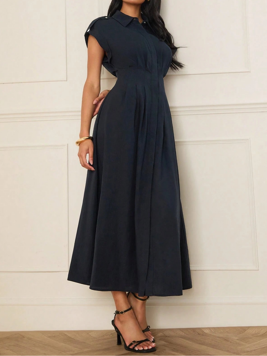 Rochie maxi SHEIN, albastru