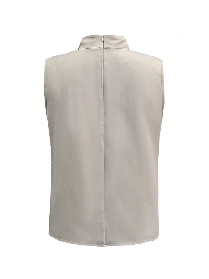 Bluza fără mâneci SHEIN, kaki