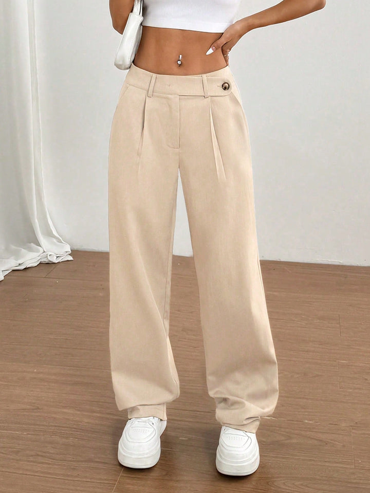 Pantaloni SHEIN, galben