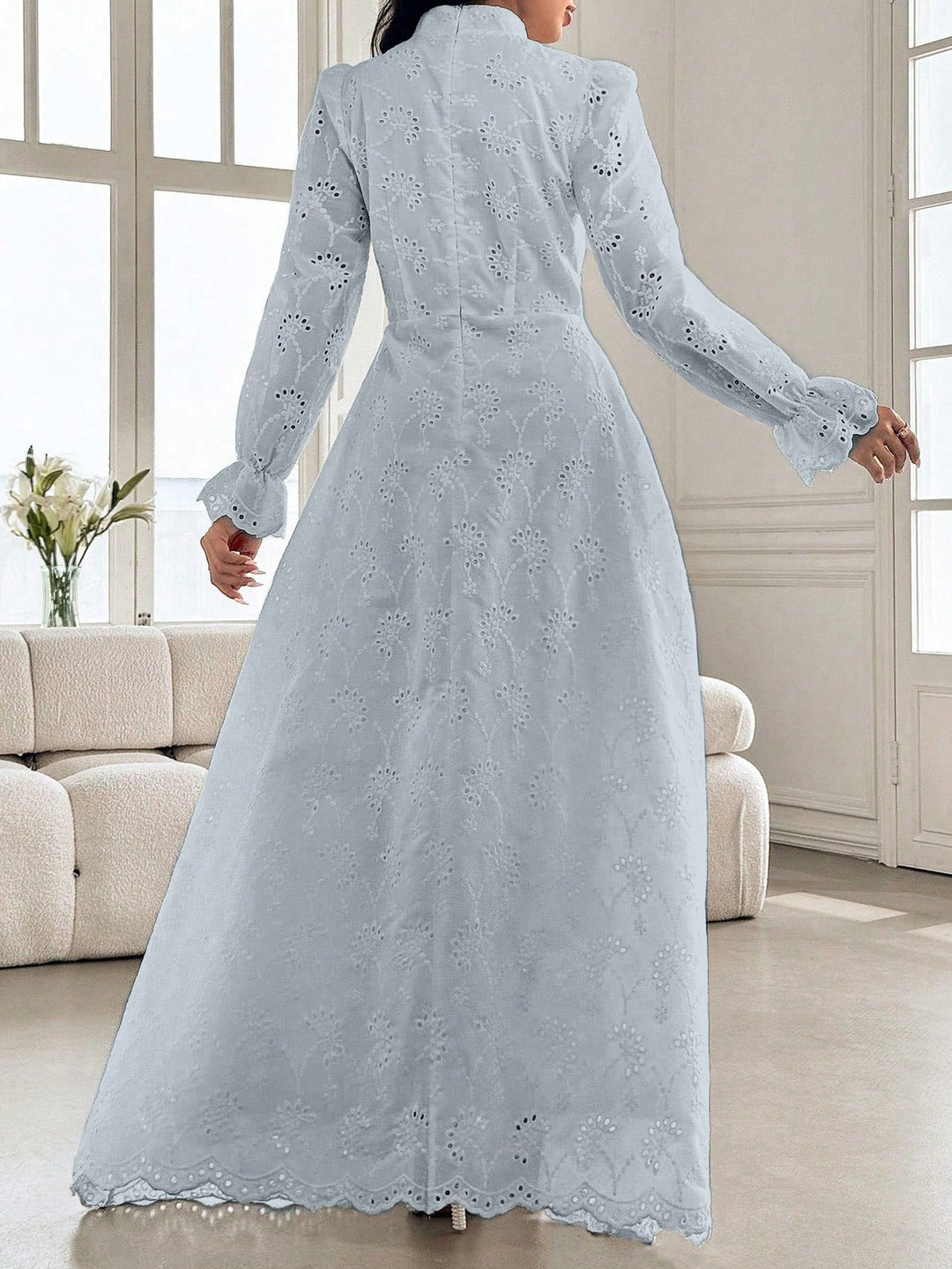 Rochie maxi SHEIN, albastru