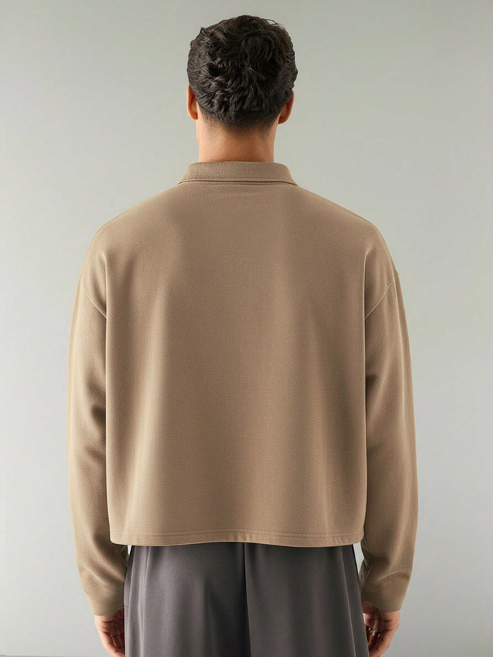 SHEIN póló, khaki
