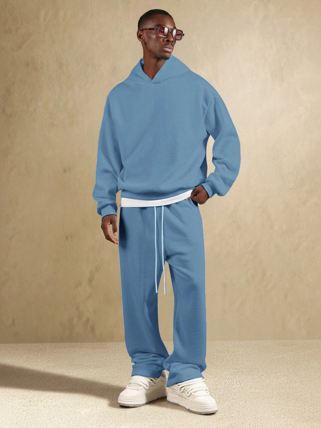 Pantaloni SHEIN, albastru