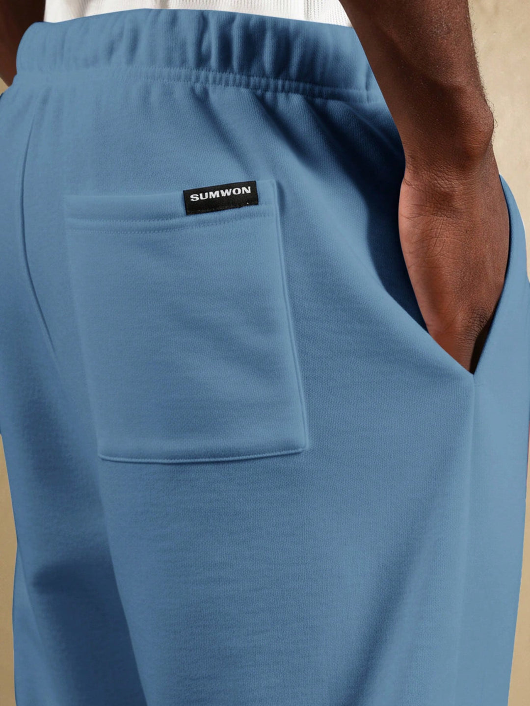 Pantaloni SHEIN, albastru