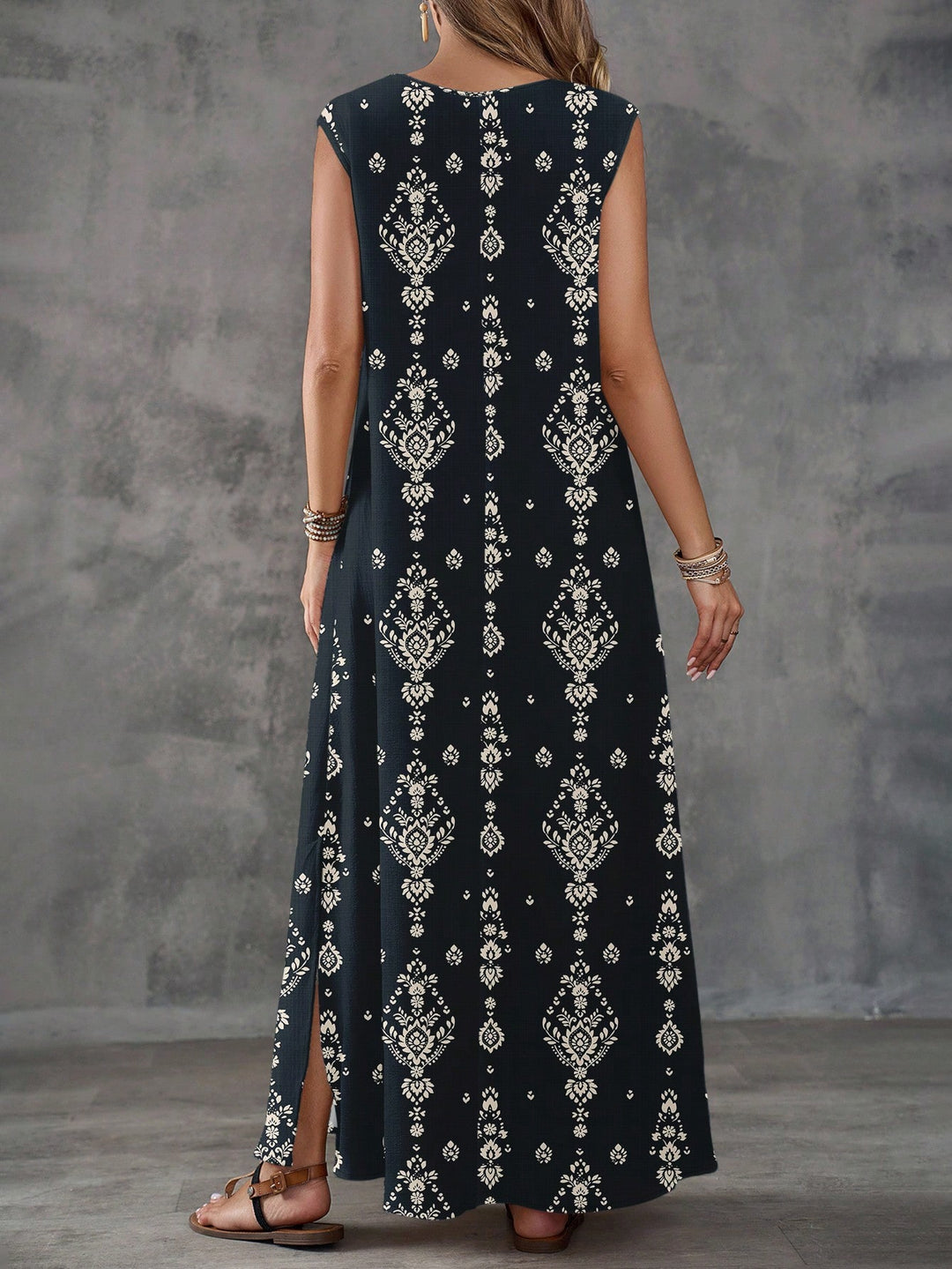 Rochie maxi SHEIN, mix culori