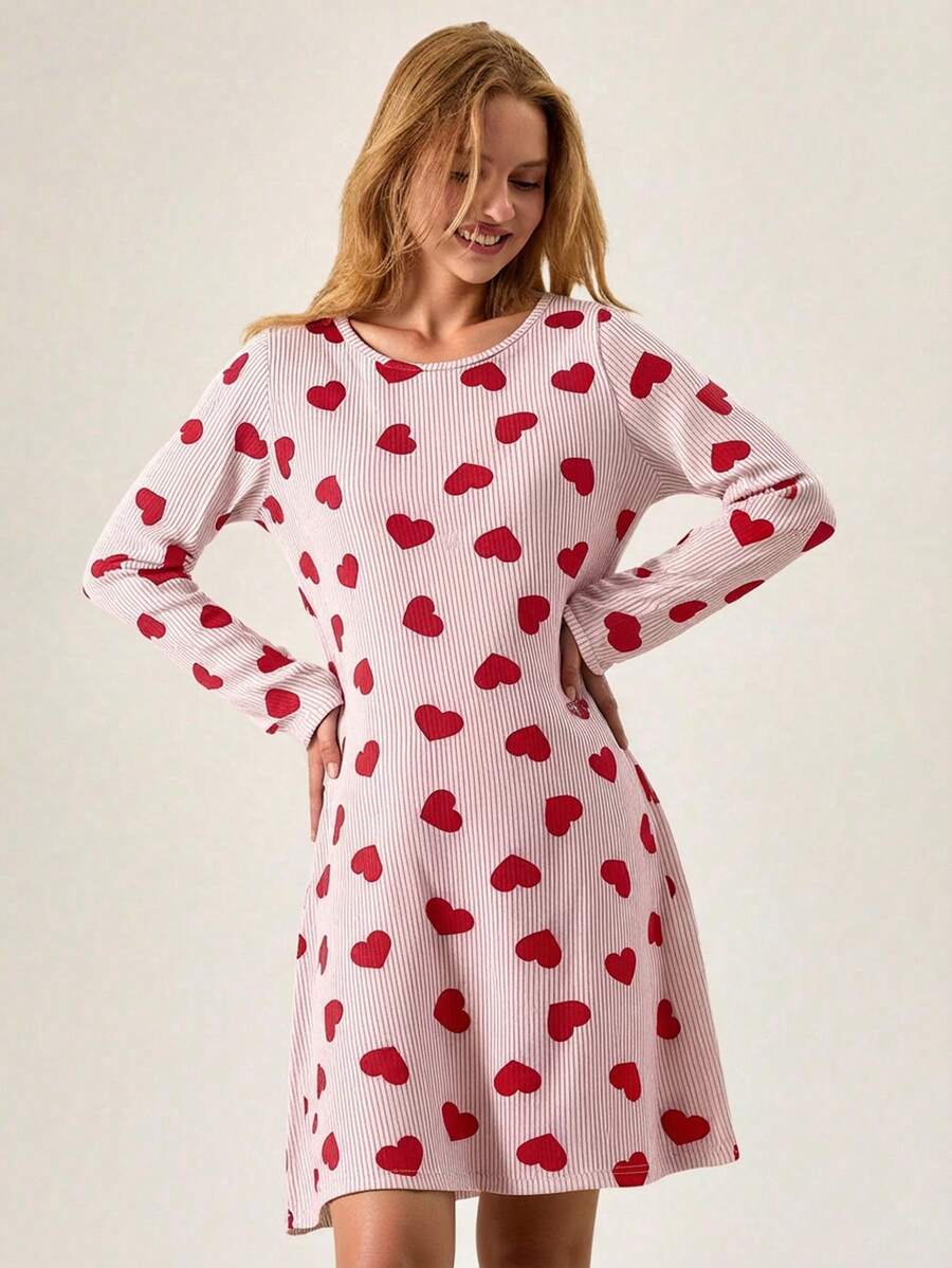 Rochie de noapte SHEIN, roz