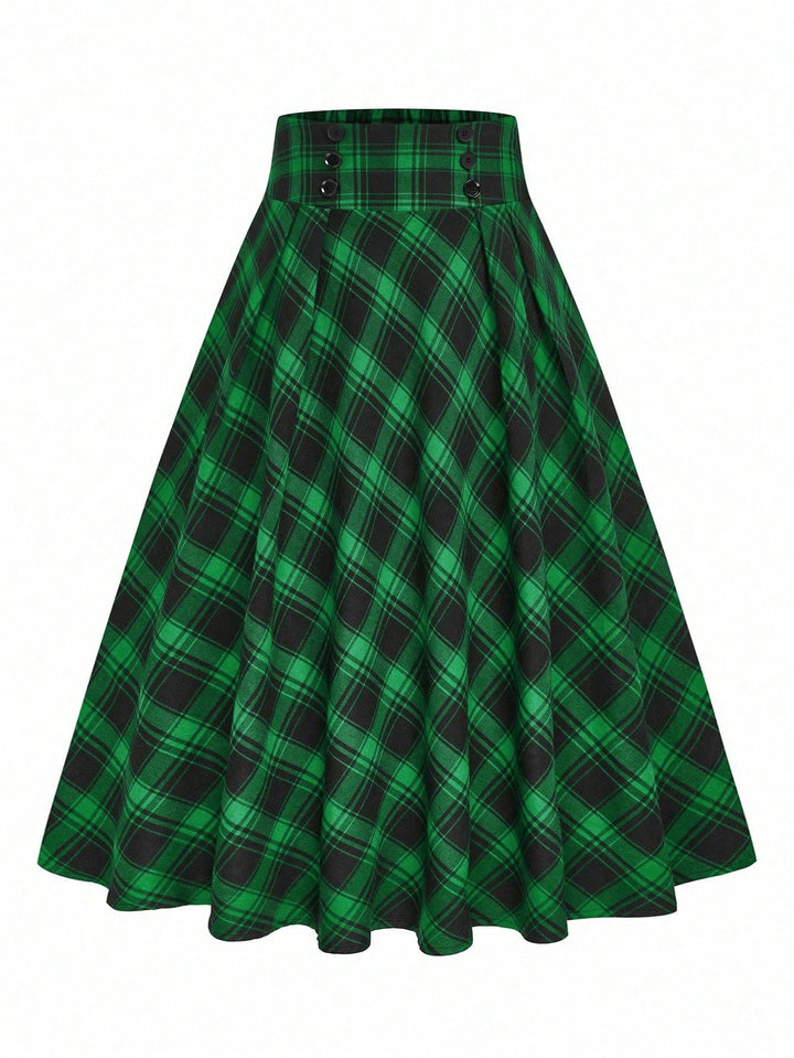 Fustă maxi SHEIN, verde