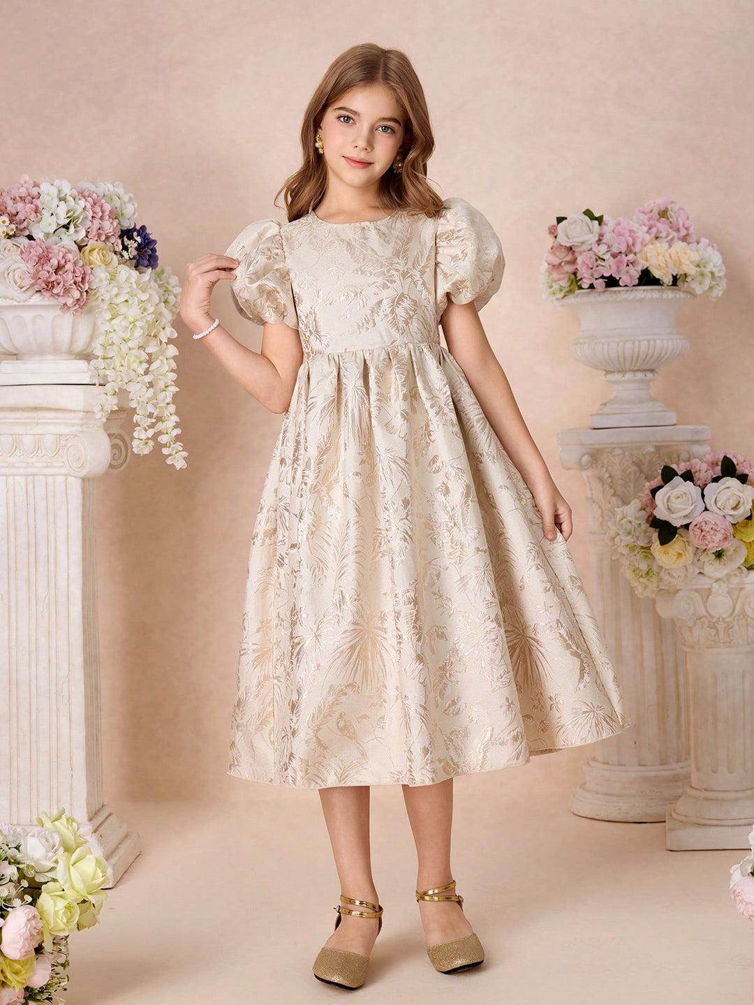 Rochie SHEIN, bej