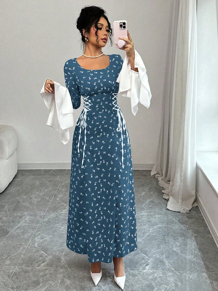 Rochie maxi SHEIN, albastru