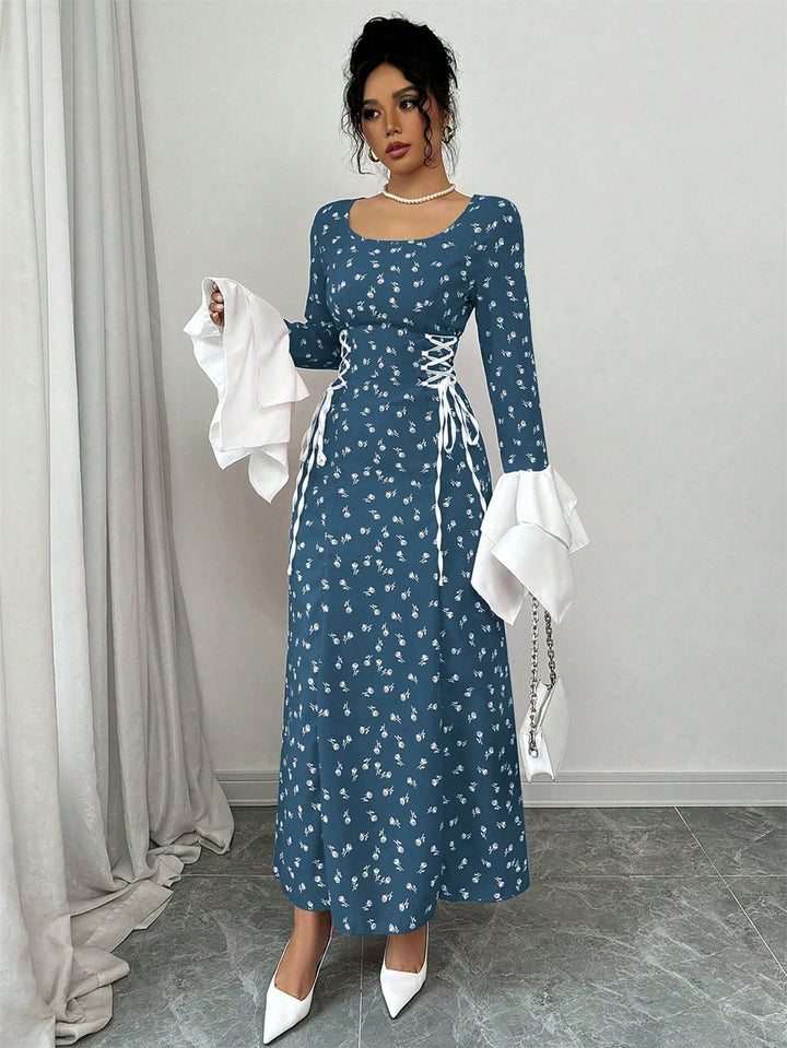 Rochie maxi SHEIN, albastru
